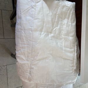 WHITE TWIN/TWIN XL DUVET INSERT/COMFORTER